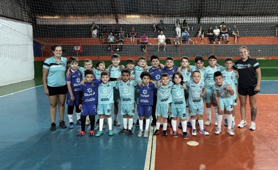 Time da base da Squad Futsal